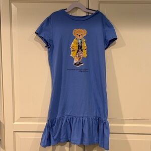 Polo by Ralph Lauren Blue Kids Casual Dress L(12-14)